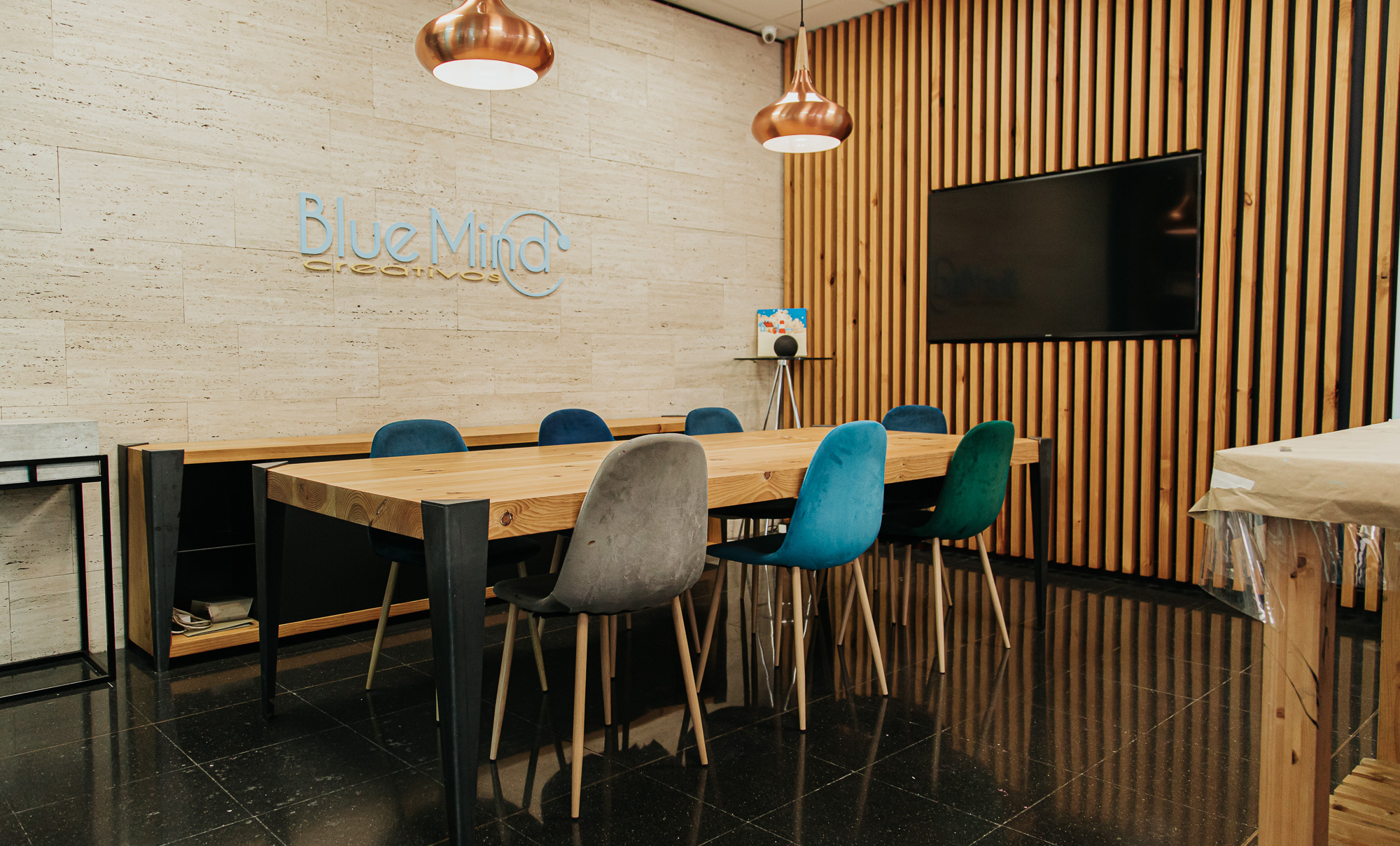 Blue Mind creativos sala principal